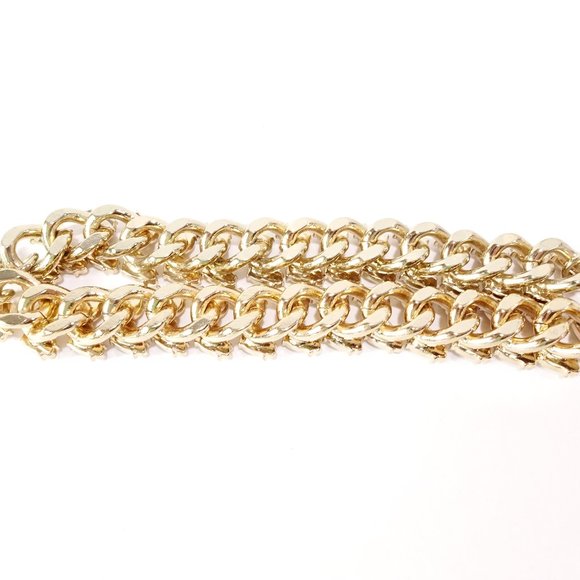 J.Crew Brass and Howlite Link Bracelet NWT 145 - Picture 4 of 7